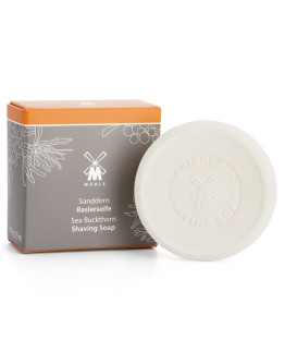 Muehle Sanddorn Shaving Soap - Твердое мыло для бритья Облепиха 65 гр