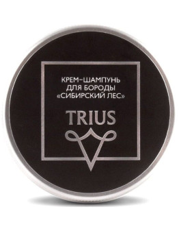 Trius Beard Shampoo - Крем-шампунь для бороды Сибирский лес 50 мл