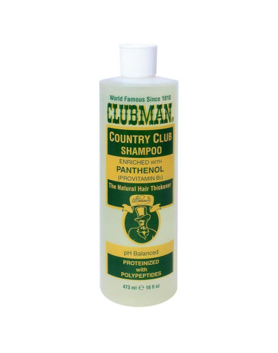 Clubman Country Club Shampoo - Восстанавливающий шампунь для ежедневного применения 480 мл