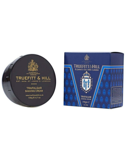 Truefitt and Hill Trafalgar Shaving Cream - Крем для бритья Пряное дерево 190 мл