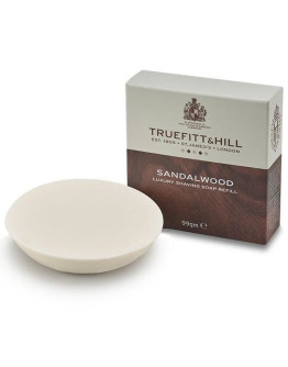 Truefitt and Hill Sandalwood Shaving Soap - Люкс-мыло для бритья Запасной блок 99 гр