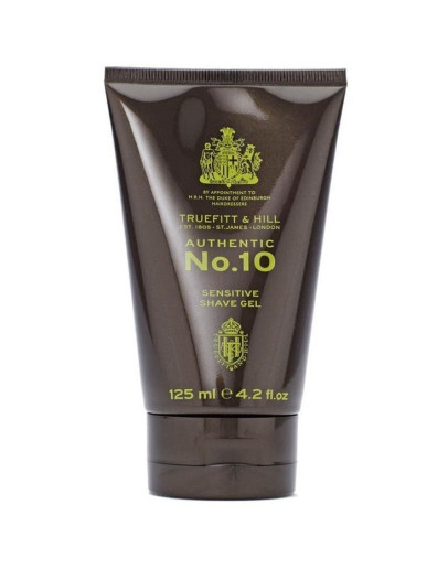 Truefitt and Hill Authentic No10 Shaving Gel - Гель для бритья 125 мл