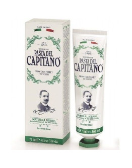 Pasta del Capitano Natural herbs - Зубная паста натуральные травы 25 мл