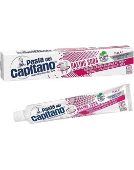 Pasta Del Capitano Baking Soda Toothpaste - Зубная паста Отбеливающая 75 мл