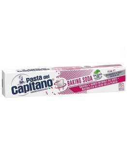 Pasta Del Capitano Baking Soda Toothpaste - Зубная паста Отбеливающая 100 мл