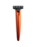 Bolin Webb R1 - Бритва оранжевый металлик, Gillette Mach3