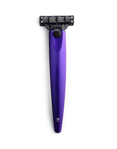 Bolin Webb R1 - Бритва фиолетовый металлик, Gillette Mach3