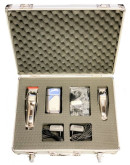 GB Professional Barber Combo - Набор инструментов в кейсе, Серебро