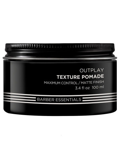 Redken Brews Outplay Texture Pomade - Текстурирующая помада для укладки волос сильная фиксация 100 мл