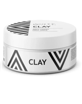 White Cosmetics Hair Clay - Глина для укладки волос матовый финиш 120 гр