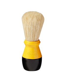 Omega 10099YE - Помазок для бритья Щетина кабана Пластик Желтый