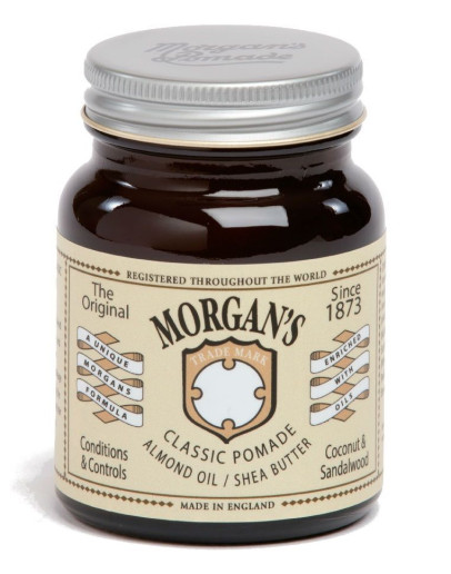 Morgan s Classic Pomade - Помада для укладки волос средней фиксации с миндальным маслом 100 гр