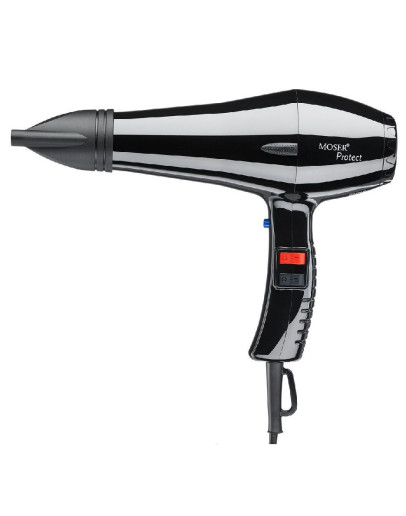 Moser 4360-0050 Protect - Профессиональный фен Черный 1500 Ватт