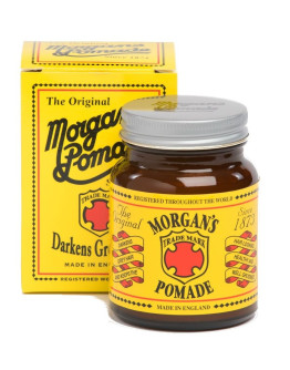 Morgan's Styling Pomade Darkens Grey Hair - Помада для укладки волос маскирующая седину 100 гр