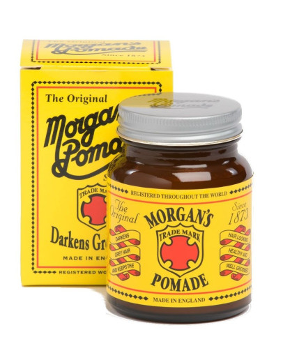 Morgan s Styling Pomade Darkens Grey Hair - Помада для укладки волос маскирующая седину 100 гр