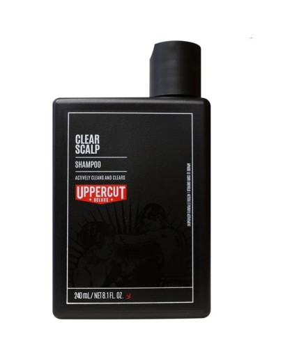 Uppercut Deluxe Clear Scalp Anti Dandruff Shampoo - Очищающий шампунь против перхоти 240 мл