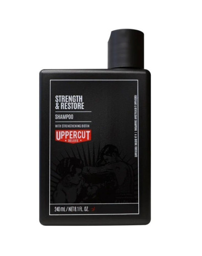 Uppercut Deluxe Strength and Restore Shampoo - Шампунь для укрепления и восстановления волос 240 мл
