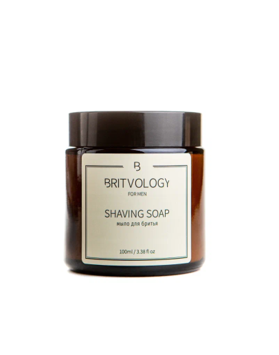 BRITVOLOGY Shaving Soap - Крем-мыло для бритья 100 мл