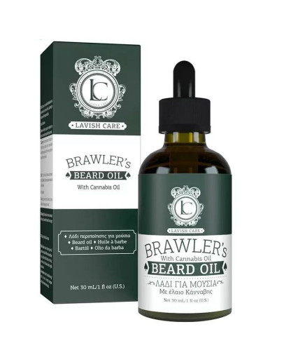 Lavish Care Brawler s Oil Cannabis - Масло для бороды 30 мл