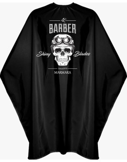 Marmara Barber Skull Black - Пеньюар 150х160 см