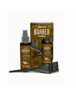 Marmara Barber Temporary Hair Color Dark Brown - Спрей для временного окрашивания волос Темно коричневый 125 мл