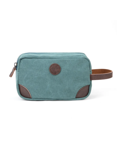 РатиБород - Мужской несессер, дорожная сумка для косметики зеленая