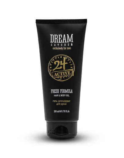 Dream Catcher Fresh Formula 24 Active Hair & Body - Дезодорант и гель для душа 200