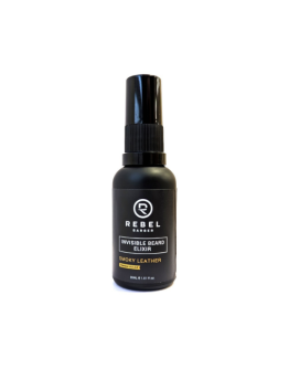 REBEL BARBER Invisible beard elixir Smoky Leather - Премиальный эликсир для бороды 30 мл