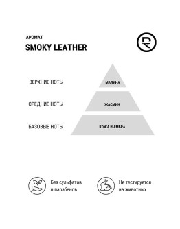 REBEL BARBER Smoky Leather - Премиальный крем для бороды и усов 30 мл