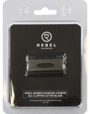 REBEL BARBER - Подвижный нож с карбоновым DLC-покрытием для профессиональных машинок