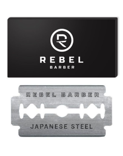 Rebel Barber Double Edge Blade - Классические сменные лезвия упаковка 40 шт.