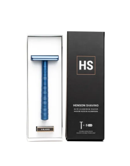 Henson Shaving AL13 Mild - Т-образная бритва , синяя