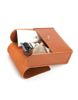 Muehle - Дорожный чехол MUEHLE, коричневая кожа, без предметов