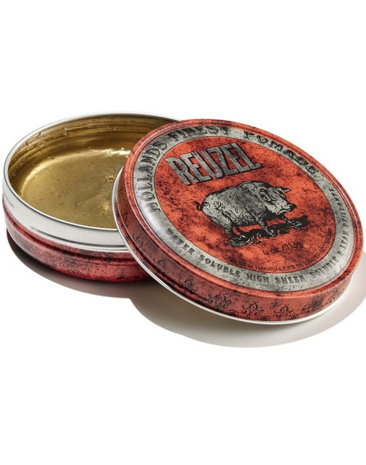 Reuzel Water Soluble High Sheen Pomade - Помада для укладки волос с эффектом мокрых волос 113 гр