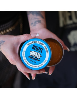 Reuzel Strong Hold High Sheen Pomade - Помада для укладки волос сильной фиксации с эффектом блеска 95 гр