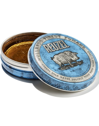 Reuzel Strong Hold High Sheen Pomade - Помада для укладки волос сильной фиксации с эффектом блеска 113 гр