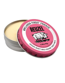 Reuzel Heavy Hold Grease Pomade - Помада для укладки волос сверхсильной фиксации 95 гр