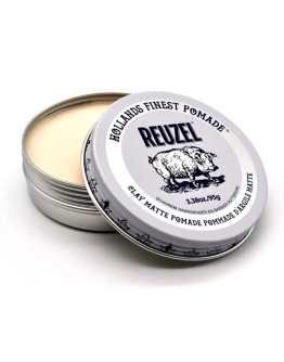 Reuzel Clay Matte Pomade - Матовая глина-помада для укладки волос 95 гр