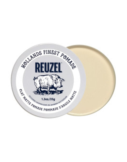 Reuzel Clay Matte Pomade - Матовая глина-помада для укладки волос 35 гр