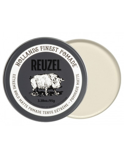 Reuzel Extreme Hold Matte Pomade - Матовая помада суперсильной фиксации 95 гр