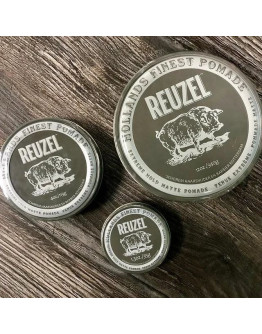 Reuzel Extreme Hold Matte Pomade - Матовая помада суперсильной фиксации 340 гр