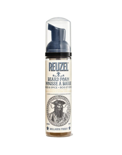 Reuzel Wood & Spice Beard Foam - Мыло для бороды Дерево и специи 70 мл