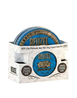 Reuzel набор Road Trip Blue синяя помада 113+35