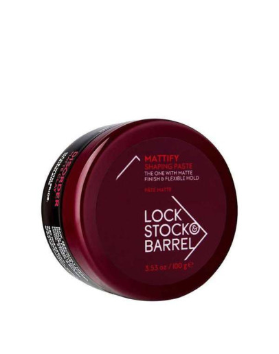 Lock Stock & Barrel Mattify Shaping Paste матовая паста для укладки волос 30 г