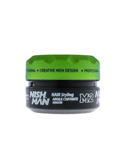 Nishman Matte Clay Hair Styling Wax M2 - Глина для волос 30 мл