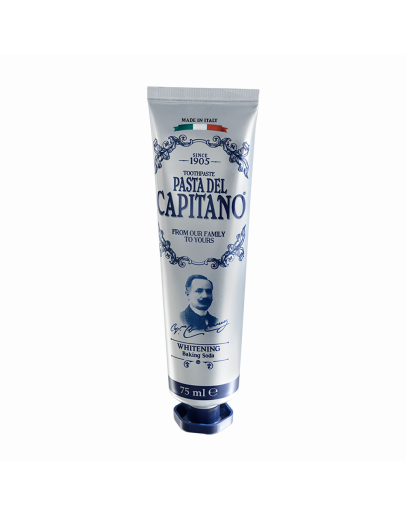 Pasta Del Capitano 1905 Baking Soda - Паста зубная для деликатного отбеливания с содой 75 мл