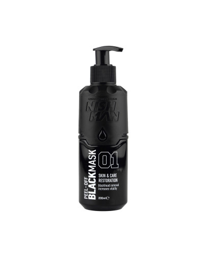 Nishman Black Peel-off Mask - Маска для лица 200 мл