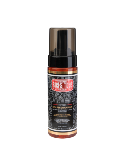Boy's Toys - Несмываемый шампунь-пена для бороды 150 мл