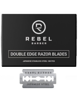 Rebel Barber Double Edge Blade - Классические сменные лезвия 100 шт