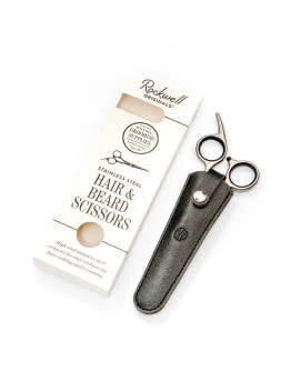 Rockwell Hair & Beard Scissors - Ножницы для волос и бороды, нержавеющая сталь, чехол